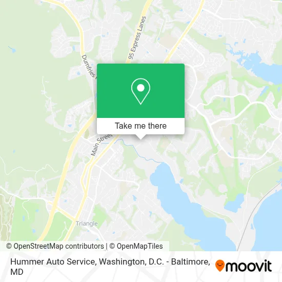 Hummer Auto Service map
