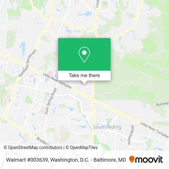 Walmart #003639 map