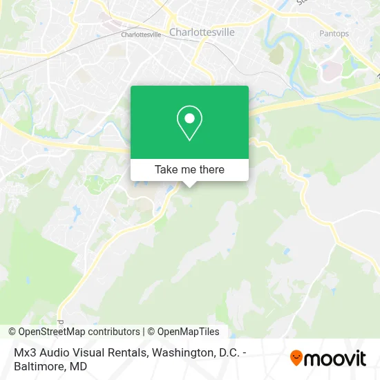 Mx3 Audio Visual Rentals map