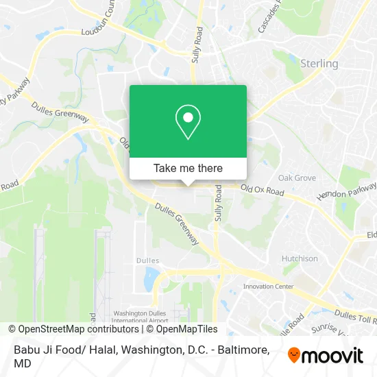 Babu Ji Food/ Halal map