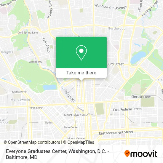 Everyone Graduates Center map