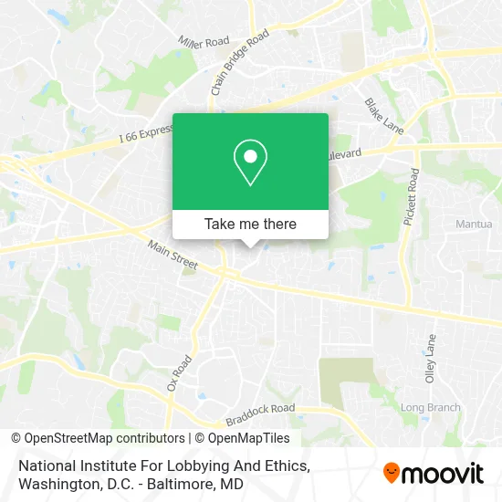 National Institute For Lobbying And Ethics map