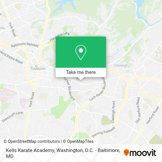 Kells Karate Academy map