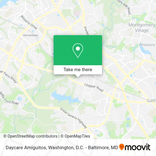 Daycare Amiguitos map