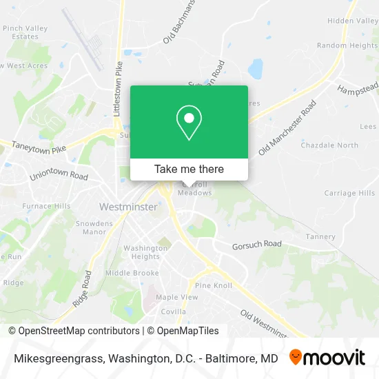Mikesgreengrass map