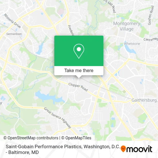 Saint-Gobain Performance Plastics map