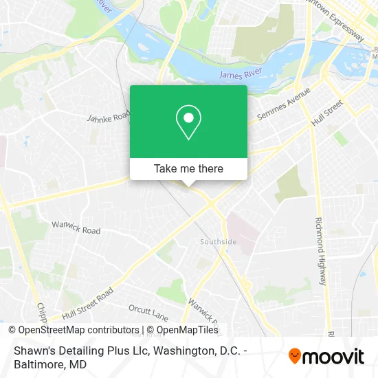 Shawn's Detailing Plus Llc map