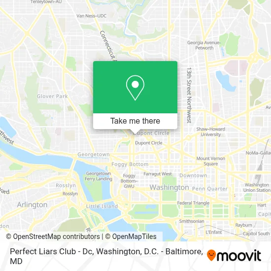 Perfect Liars Club - Dc map