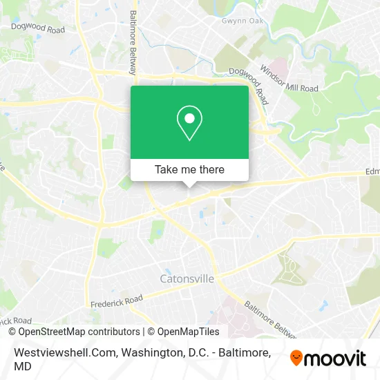 Westviewshell.Com map