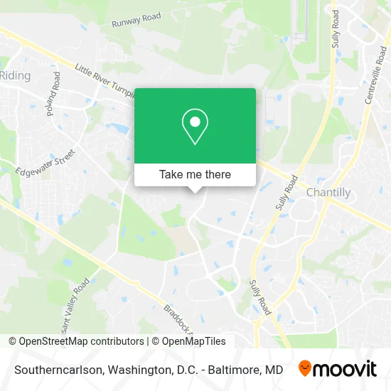 Southerncarlson map