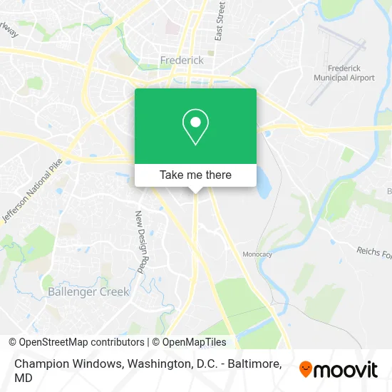 Champion Windows map
