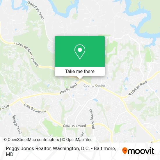 Peggy Jones Realtor map
