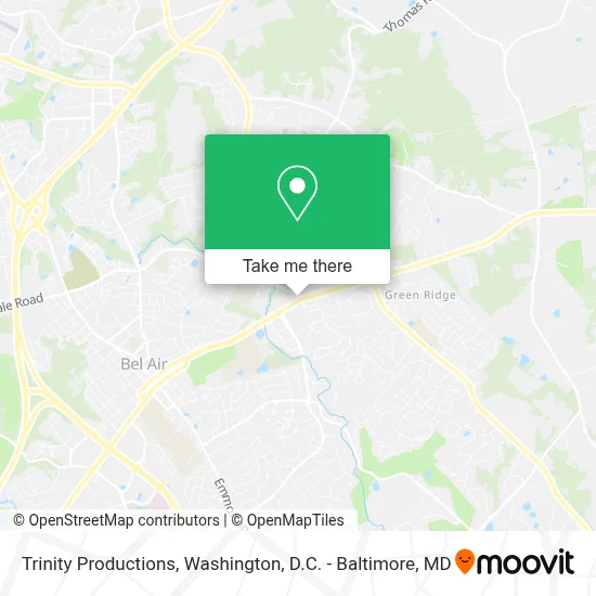 Trinity Productions map
