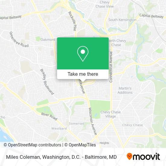 Miles Coleman map