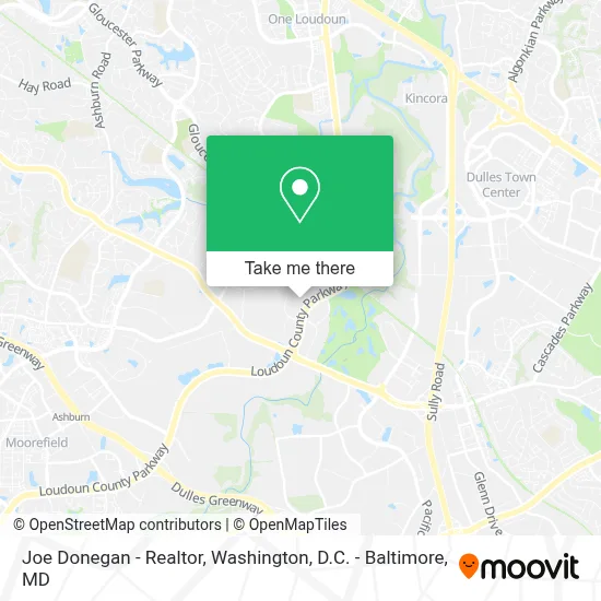 Joe Donegan - Realtor map