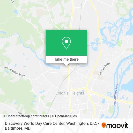 Discovery World Day Care Center map