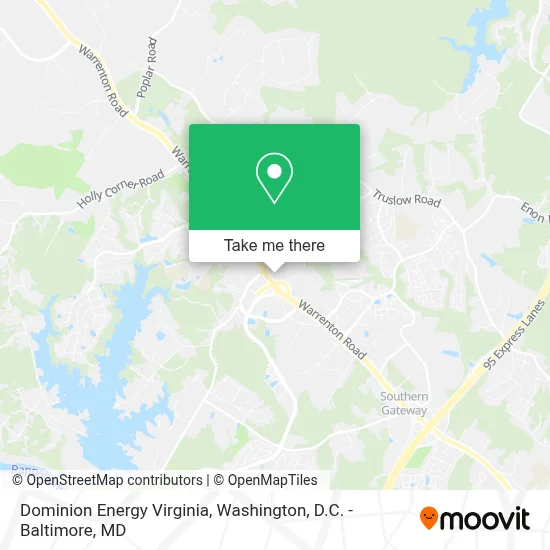 Dominion Energy Virginia map