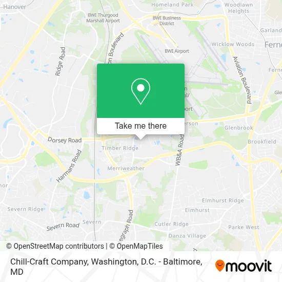 Chill-Craft Company map