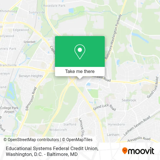 Educational Systems Federal Credit Union map