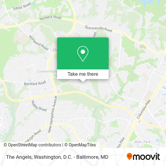The Angels map