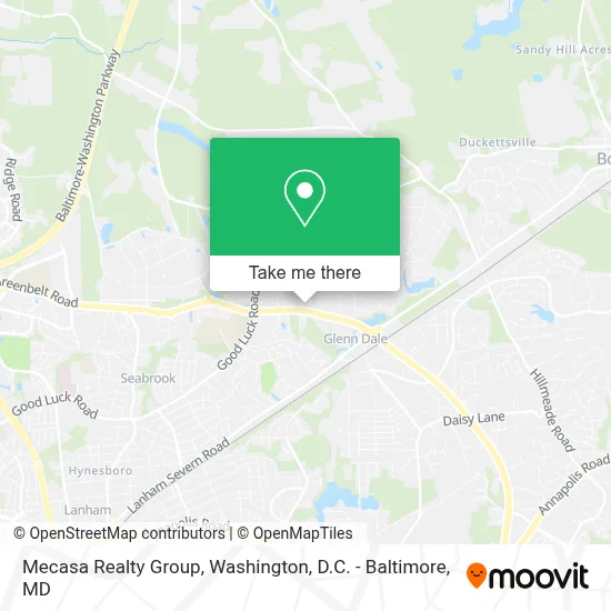 Mecasa Realty Group map