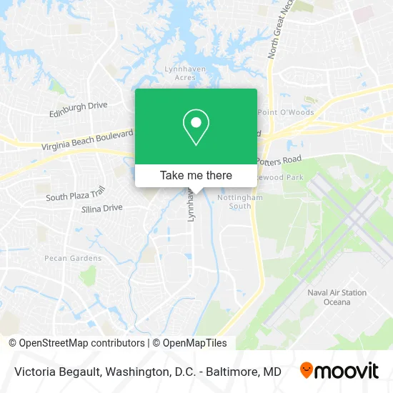 Victoria Begault map