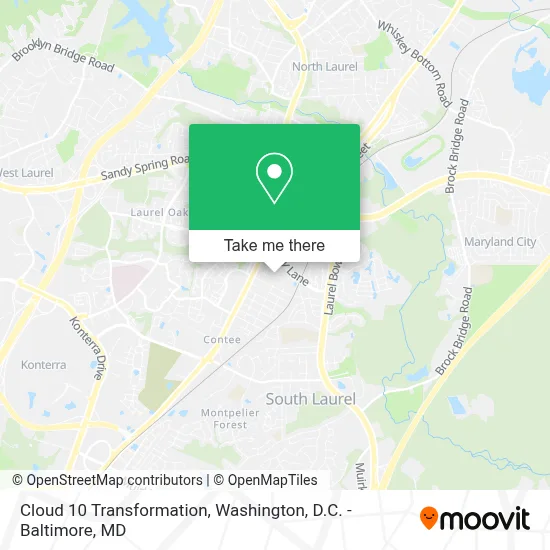 Cloud 10 Transformation map