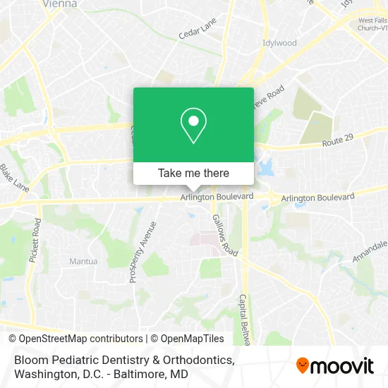 Bloom Pediatric Dentistry & Orthodontics map