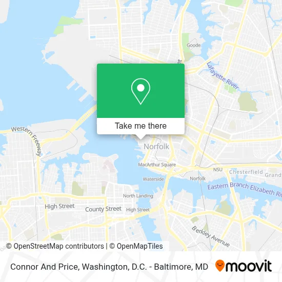 Connor And Price map