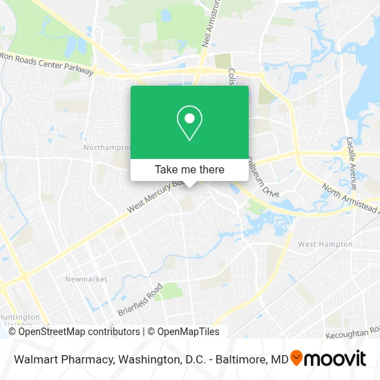 Walmart Pharmacy map