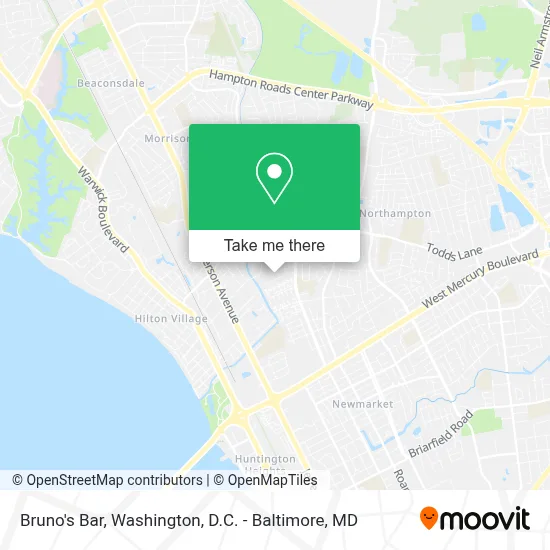 Bruno's Bar map