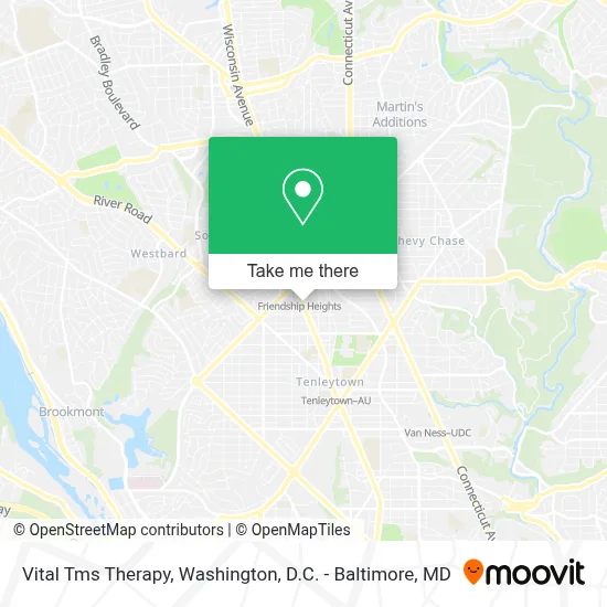 Vital Tms Therapy map