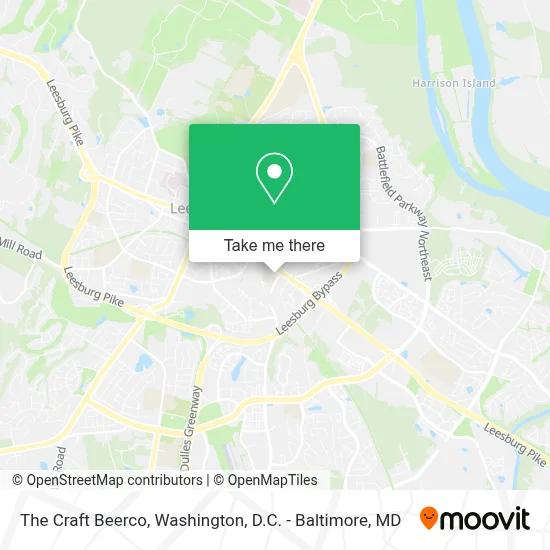 The Craft Beerco map