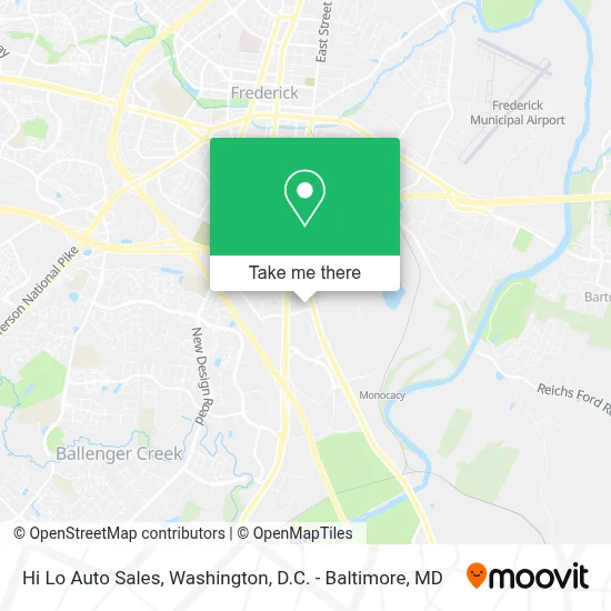 Hi Lo Auto Sales map