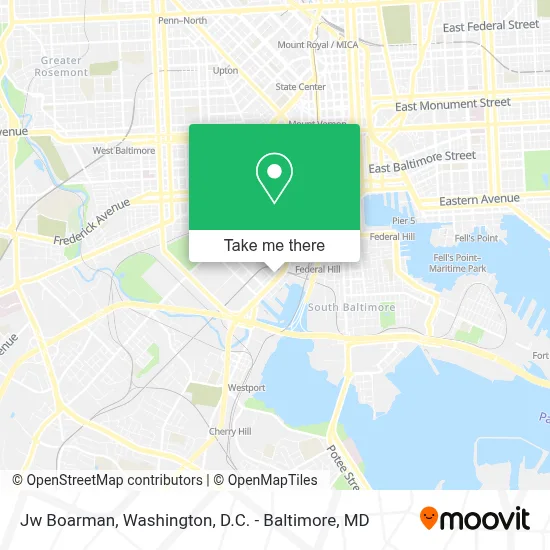Jw Boarman map