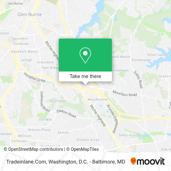 Tradeinlane.Com map