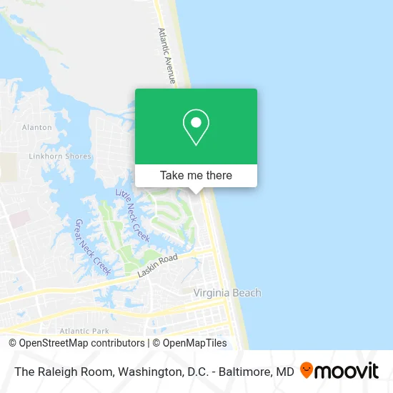 The Raleigh Room map