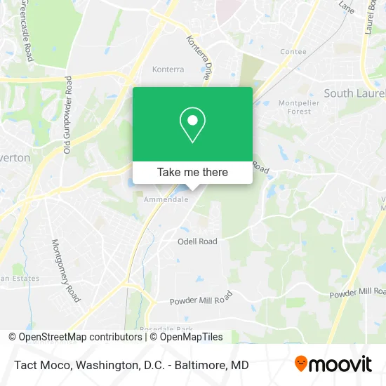 Tact Moco map