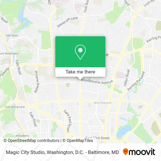 Magic City Studio map