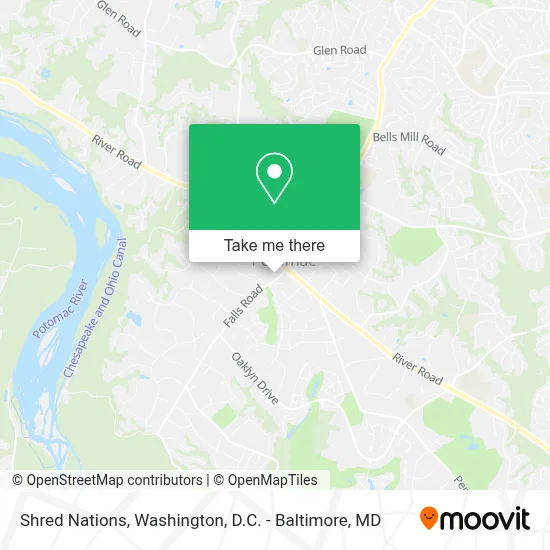 Shred Nations map
