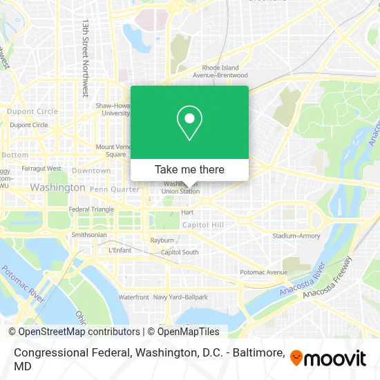 Congressional Federal map