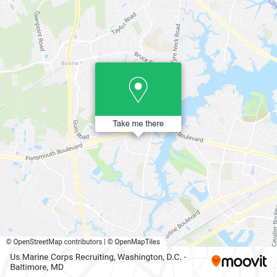 Us Marine Corps Recruiting map