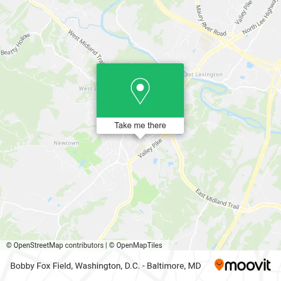 Bobby Fox Field map