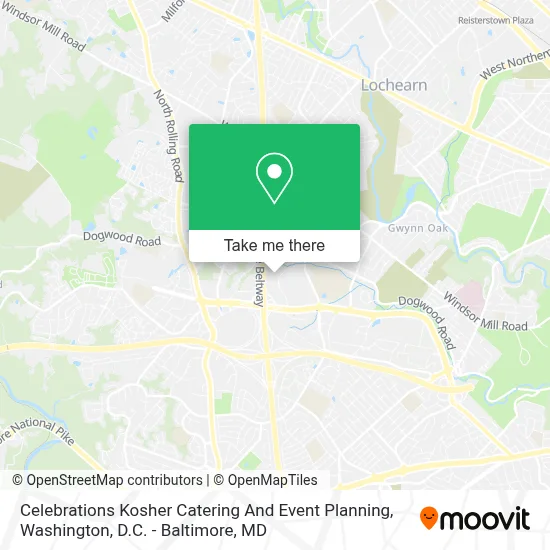 Celebrations Kosher Catering And Event Planning map