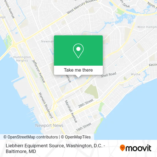 Liebherr Equipment Source map