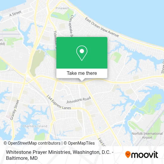 Whitestone Prayer Ministries map