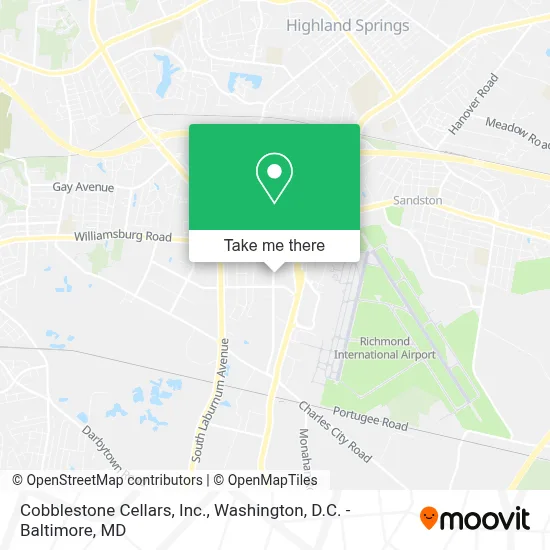 Cobblestone Cellars, Inc. map