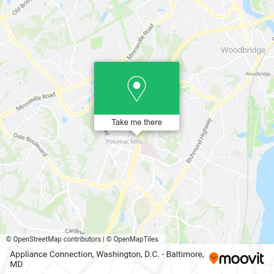 Appliance Connection map