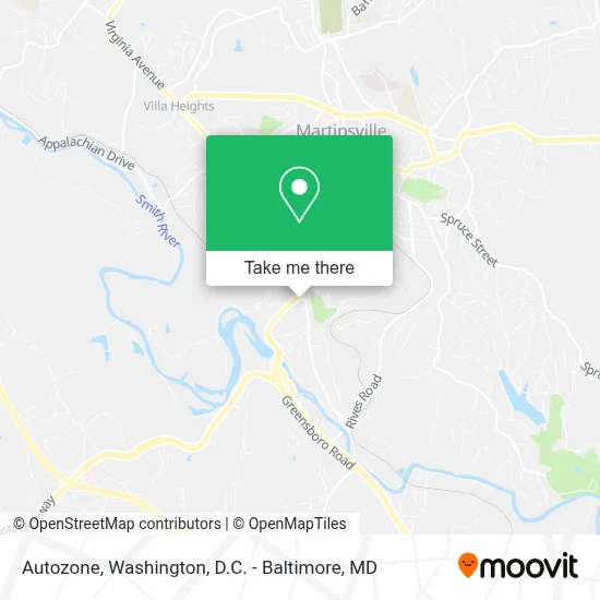 Autozone map
