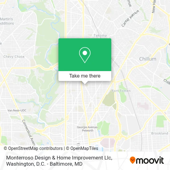 Monterroso Design & Home Improvement Llc map